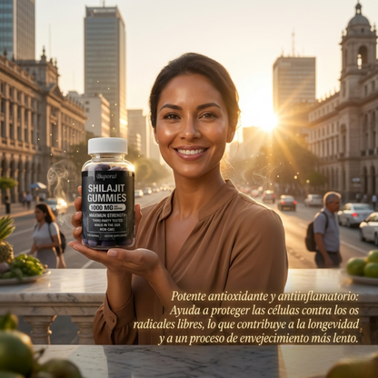 SHILAJIT GUMMIES™ - Energía Ancestral y Máximo Rendimiento Diario